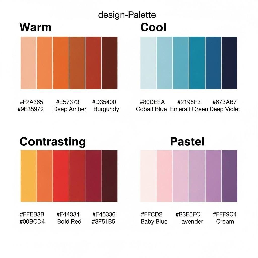 Color palette examples