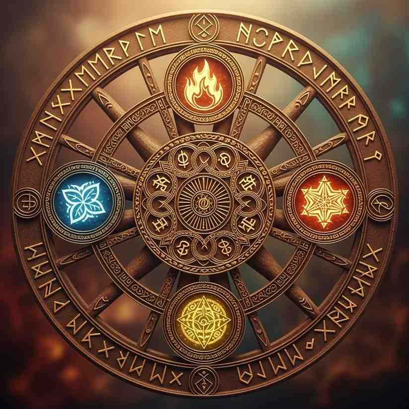 Mystical wheel design